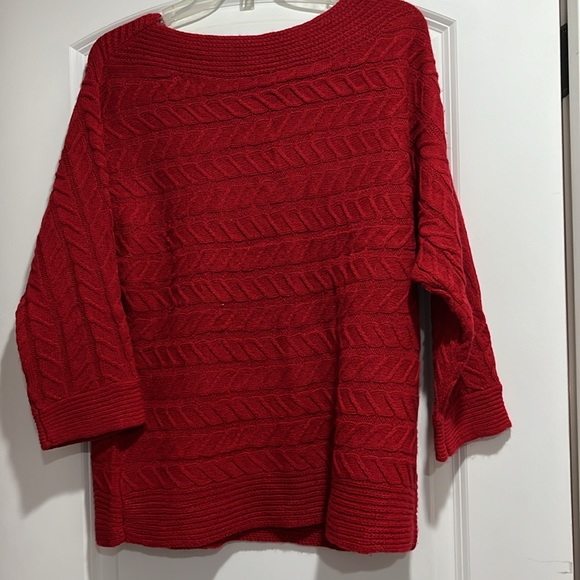NY&Co Soft Horizontal Cable Knit Sweater - Picture 6 of 6